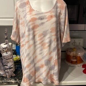 X womens Cato casual short sleeve stretch plus size top 22/24